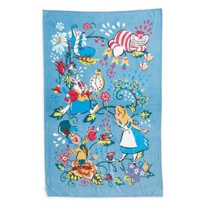 Vera Bradley Disney Alice in Wonderland Throw Blanket